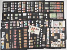 Queen Victoria India Independence mint and used stamp collection in two albums, values used to