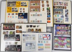 Five albums of GB commemorative and definitive stamps from 1998-2025. High face value including over