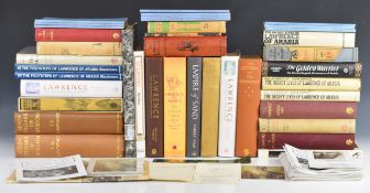 T.E. Lawrence book collection to include 1935 editions of Seven Pillars of Wisdom. Revolt In The