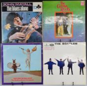 Twenty six Rock / Prog Rock / Folk / Psych / Blues Rock LPs including The Rolling Stones Get Yer