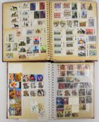 Two albums of mainly mint GB stamps including Story of Beatrix Potter booklet