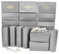 Twenty six Royal Hampshire Art Foundry pewter trains to include The Flying Scotsman, The Green