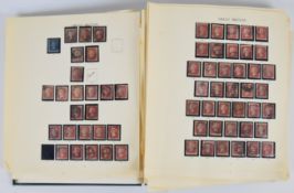 Mint and used GB stamp collection in a Windsor album, 1840 to Queen Elizabeth II pre-decimal issues,
