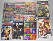 Two hundred and twenty Modern Age comic books by Marvel to include X-Men, Cable, Deadpool, War of
