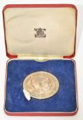 Prince of Wales 1969 Investiture Medal, in case