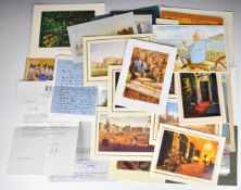 Collection of letters and greeting cards from past Prime Ministers and politicians of the