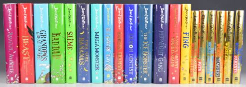 Collection of twenty David Walliams first editions, including one signed, to include Billionaire Boy