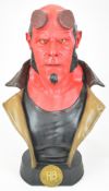 Sideshow Collectibles 1:1 scale Hellboy II The Golden Army painted resin bust, limited edition 233