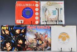 Approximately one hundred and fifty Rock / Heavy Rock / Heavy Metal etc 7