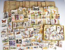 Large collection of cigarette cards including Churchman, Wills's, Players, Gallaher, Godfrey