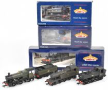 Three Bachmann Branch-Line 00 gauge model railway tank locomotives comprising British Railways 9753,