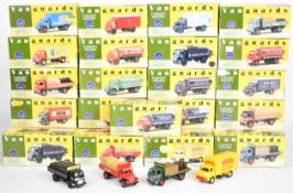 Twenty five Lledo Vanguards 1:64 scale diecast model trucks and similar haulage vehicles to