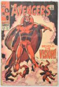 The Avengers #57 by Marvel Comics (1968) first appearance of Vision.