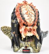 Sideshow Collectibles 1:1 scale Predator 2 painted resin bust, limited edition numbered 576 to base,