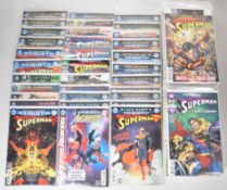 One hundred and thirty Modern Age Superman comics by DC covering 'The New 52' and 'Rebirth' and