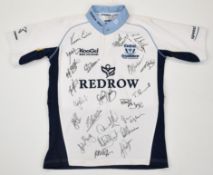 Welsh Rugby League Celtic Crusaders signed replica shirt 2006 autographed by twenty two players