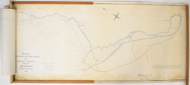 [Map] Inclosure Key Meadow, Goose Marsh and Rodway Meadow in the Parish of Rudford,