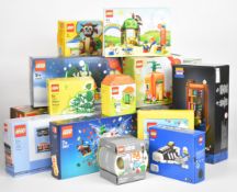Seventeen Lego website exclusive and seasonal sets to include numbers 40486, 40684, 40630, 40529,