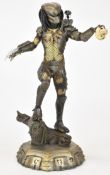 Sideshow Collectibles 1:4 scale Predator painted resin statue, limited edition 905 of 2000, height
