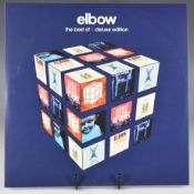 Elbow The Best Of deluxe edition Indie Rock triple LP with tri-fold sleeve. Vinyl and covers
