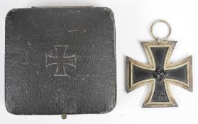 WW2 Nazi German Iron Cross in case
