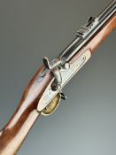 Euroarms London Armoury 1853 .58 muzzle loading percussion hammer action three band rifle with named