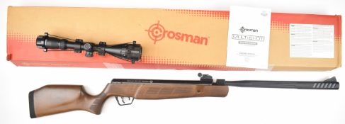 Crosman Multi-Shot TrailHawk Model 6-CMT2SXW .22 air rifle with textured semi-pistol grip and