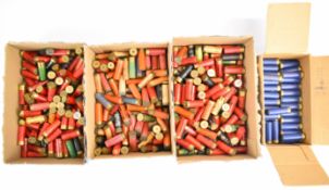 Over 300 paper cased collector's shotgun cartridges including Cloverclub, John Rugby & Co The