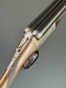 Cogswell & Harrison 12 bore side by side ejector shotgun with all over fine scrolling engraving