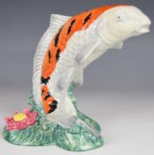 Beswick limited edition 12/500 Koi Carp, with certificate, H19cm