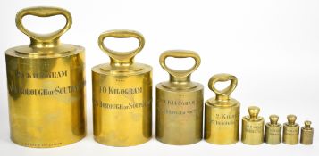 County Borough of Southampton De Grave & Co. Ld. London Edward VII set of eight county standard