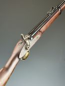Parker-Hale Ltd .577 muzzle loading percussion hammer action rifle with 'Enfield 1858' and crown