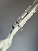 Steyr Scout .308 bolt-action rifle with composite stock, semi-pistol grip, multi-shot magazine,