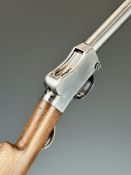 BSA Martini-Henry .22 Hornet underlever-action rifle with named lock, raised comb and 24.5 inch