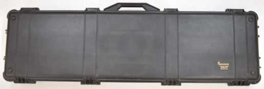 Browning Travel Vault Model 5115 shotgun or rifle wheeled hard carry case with padded interior,