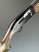 Beretta A301 12 bore 3-shot semi-automatic shotgun with named and engraved locks, chequered semi-