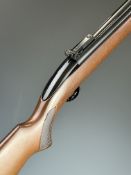 BSA Mercury 635 Magnum .25 air rifle with chequered semi-pistol grip, raised cheek-piece and