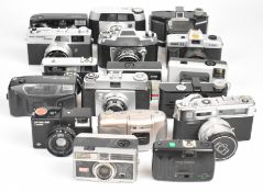 Collectable cameras to include Yashica Electro 35, Bell & Howell / Canon Canonet 17, Ilford