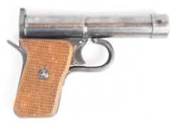 Tell II .177 air pistol with chequered wooden grips and fixed sights, NVSN. PLEASE NOTE IF YOU
