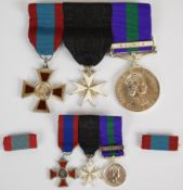 Elizabeth II RAF medal group comprising General Service Medal with Malaya clasp, the medal named