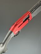Armsan A612 12 bore 3-shot semi-automatic shotgun with red action, composite stock and forend,
