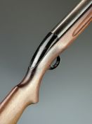 BSA Airsporter Mk I .22 under-lever air rifle with semi-pistol grip and adjustable sights, serial