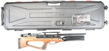 Kral Puncher Empire X .177 PCP carbine air rifle with textured pistol grip, single and multi-shot