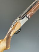 Miroku 3800 Grade I 12 bore over and under ejector shotgun with engraved locks and underside,