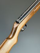 Original Model 27 .22 air rifle with semi-pistol grip and adjustable sights and trigger, NVSN.