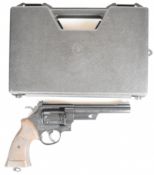 Daisy Power Line Model 44 .177 CO2 air pistol/ revolver with composite grips and three six-shot