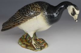 Beswick figure of a Barnacle Goose, model no 1052, H16.5cm