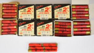 Two hundred and fifty five .410 shotgun cartridges including Eley Extra Long Subsonic, Lyalvale