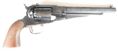 Pietta Remington New Model Army .44 six-shot single-action percussion revolver with steel trigger