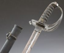 Gloucester Rifle Volunteers Thomas Fletcher Gloucester Victorian dress sword with wire bound